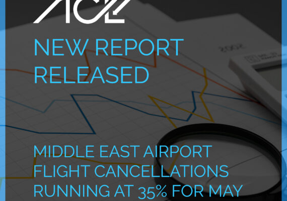 Middle East airport flight cancellations running at 35% for May